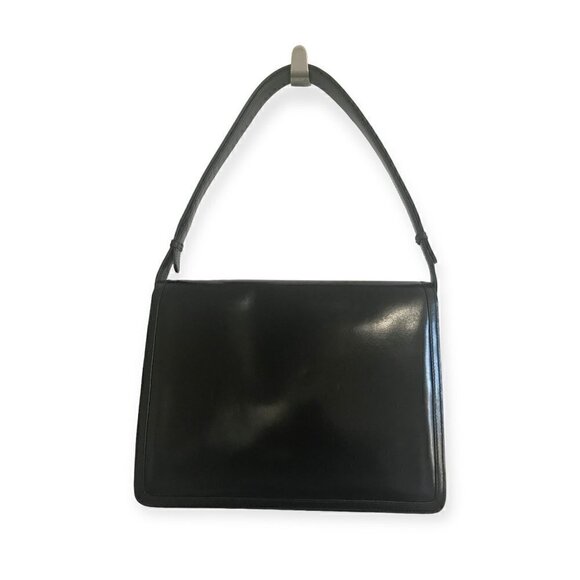 Vintage Gucci Handbag in Black Leather,‎ from 80s - Picture 4 of 16